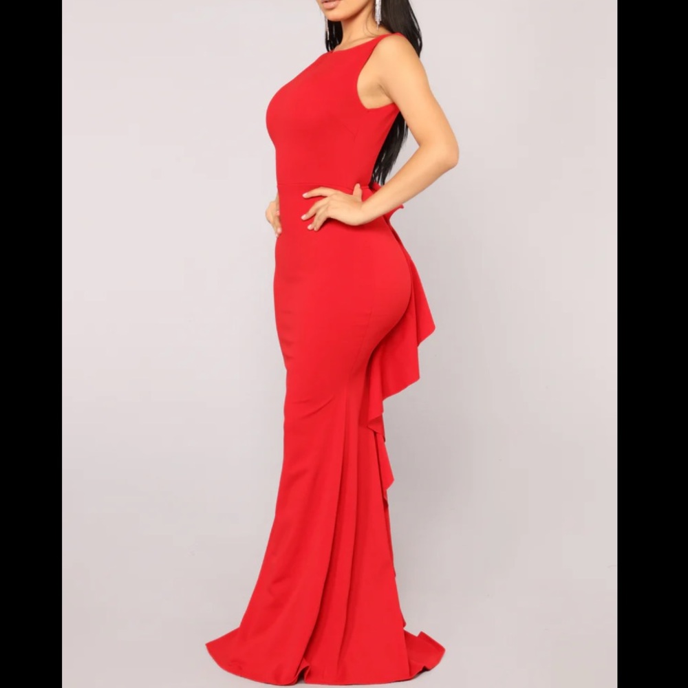 Such A Lady Ruffle Dress - Picture 3 of 8